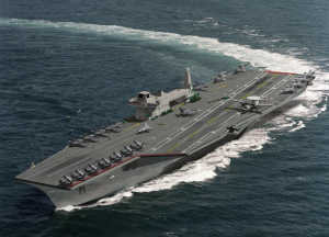 Image of: Complex systems: Platforms such as aircraft carriers