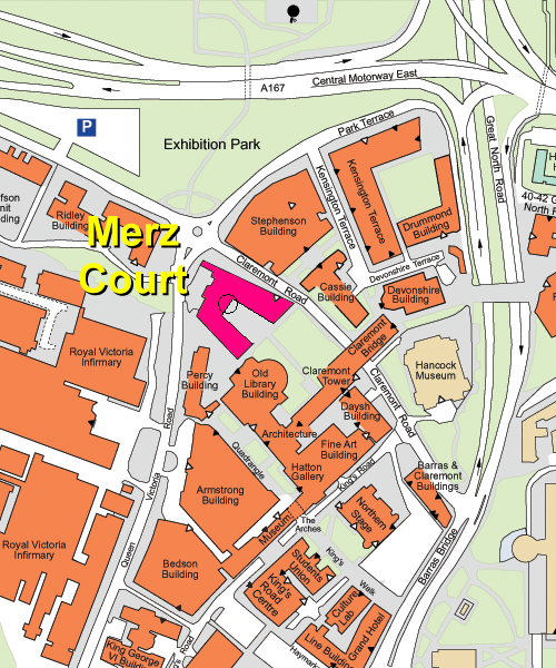 Image of: Newcastle University campus