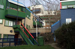 Image of: Social housing in Byker, Newcastle upon Tyne