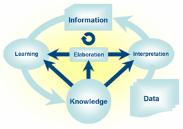 Image of: Fig 1. Transformation of data into knowledge